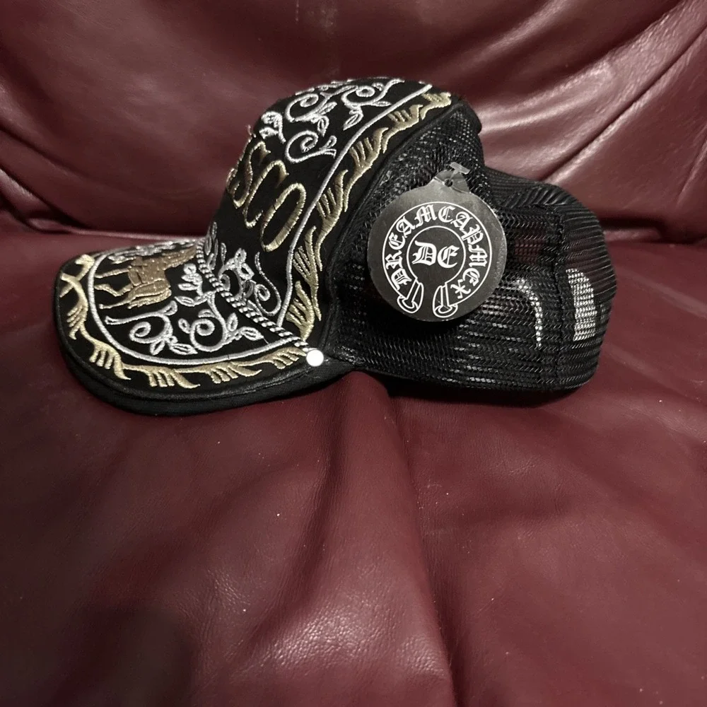 Cap Mexico Hat Artisanal Mesh Snap Back Mexico Jalisco de Mexico Rodeo Cowboy